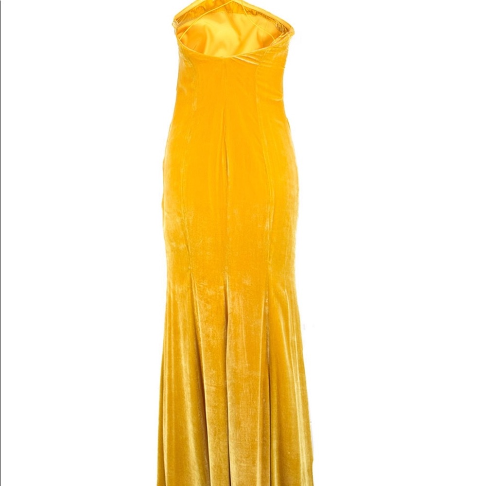 Cinq a sept yellow Liza dress - Picture 3 of 5